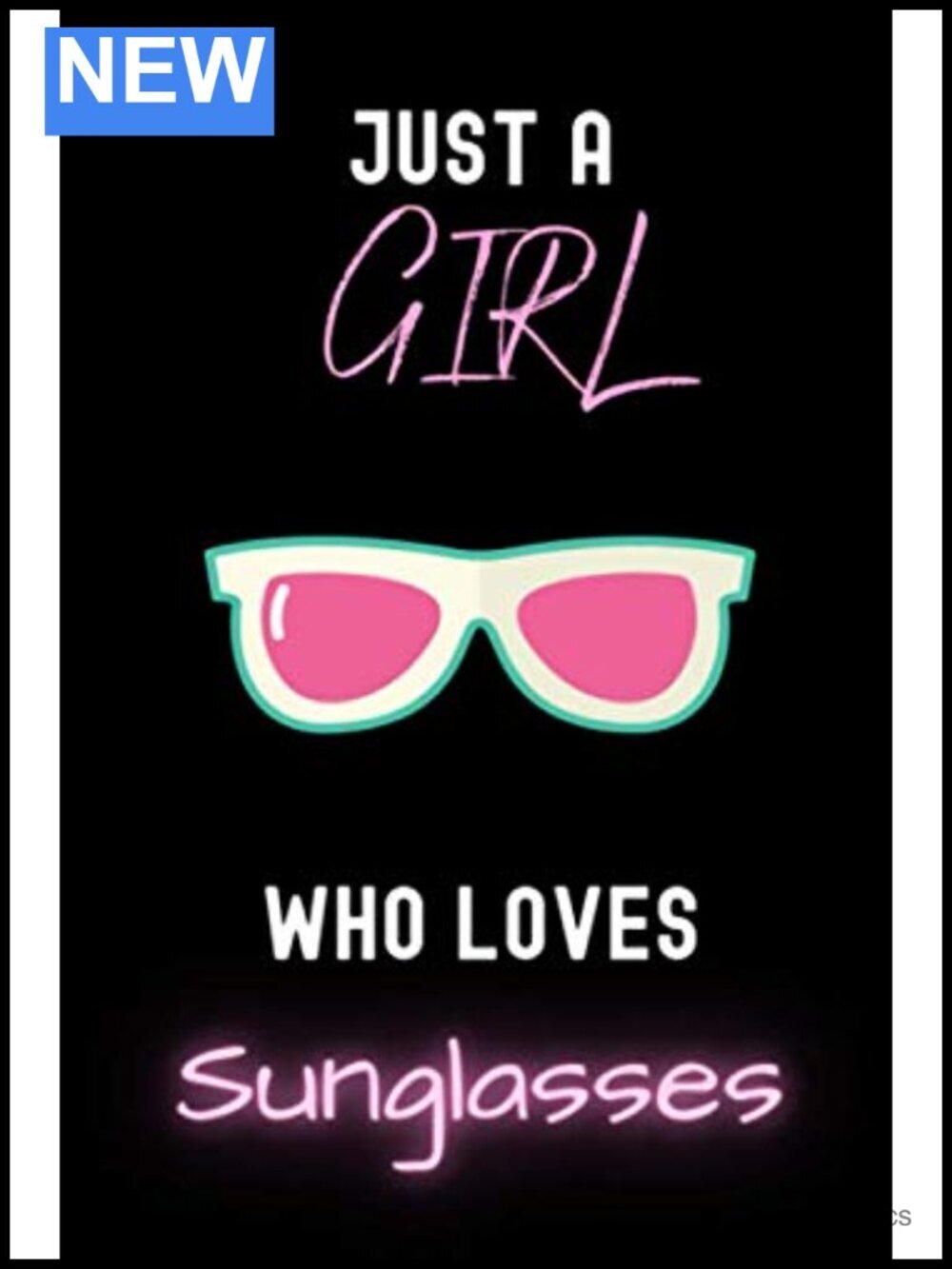 Sunglasses Lover Journal Notebook - Lined, 110 Pages, 6x9 Inches